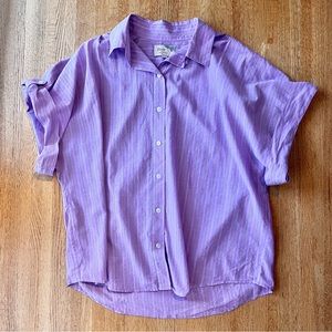 Elizabeth and James Button Down Blouse